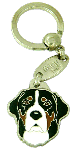 GREATER SWISS MOUNTAIN DOG <br> (keyring, engraving included)